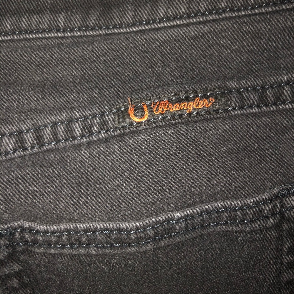 Wrangler Q Baby Black Boyfriend Jeans
